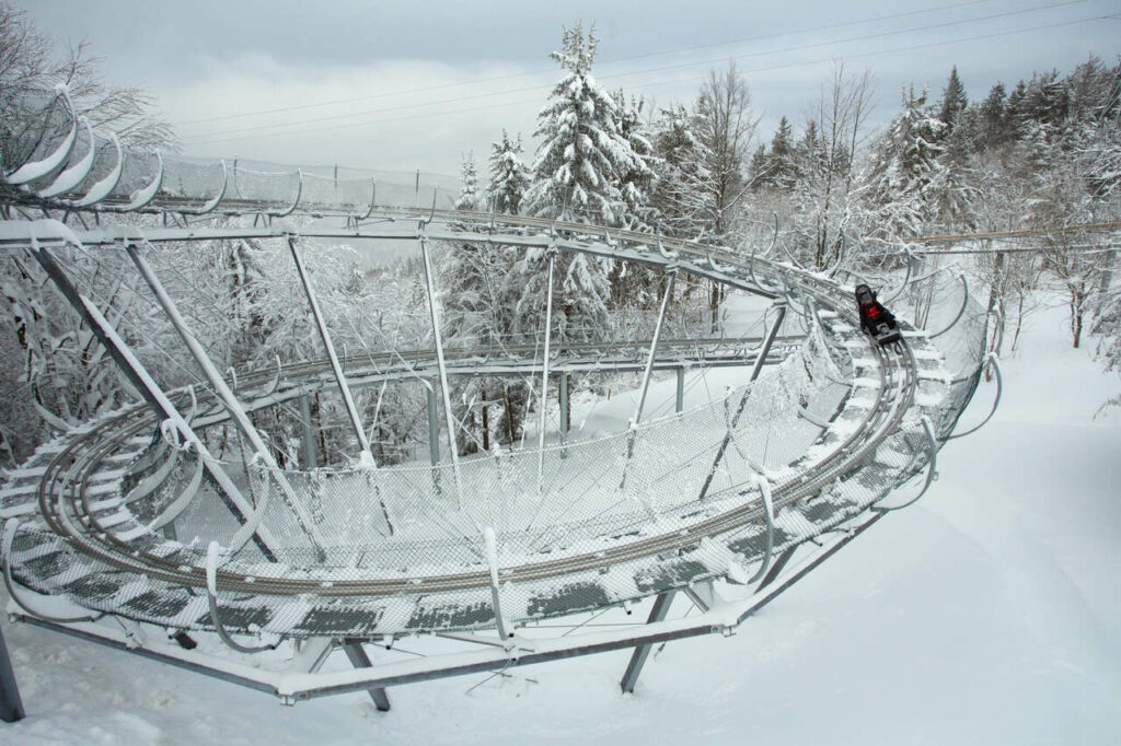 Luge sur rail