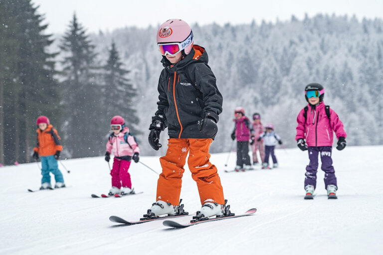 Apprendre à faire du ski à la station du Lac Blanc - Massif des Vosges