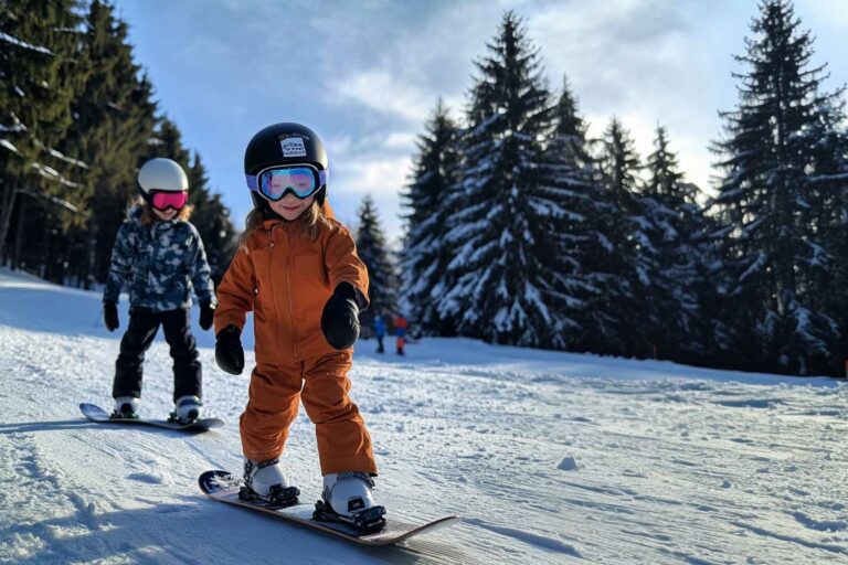 Apprendre à faire du snowboard à la station du Lac Blanc - Massif des Vosges