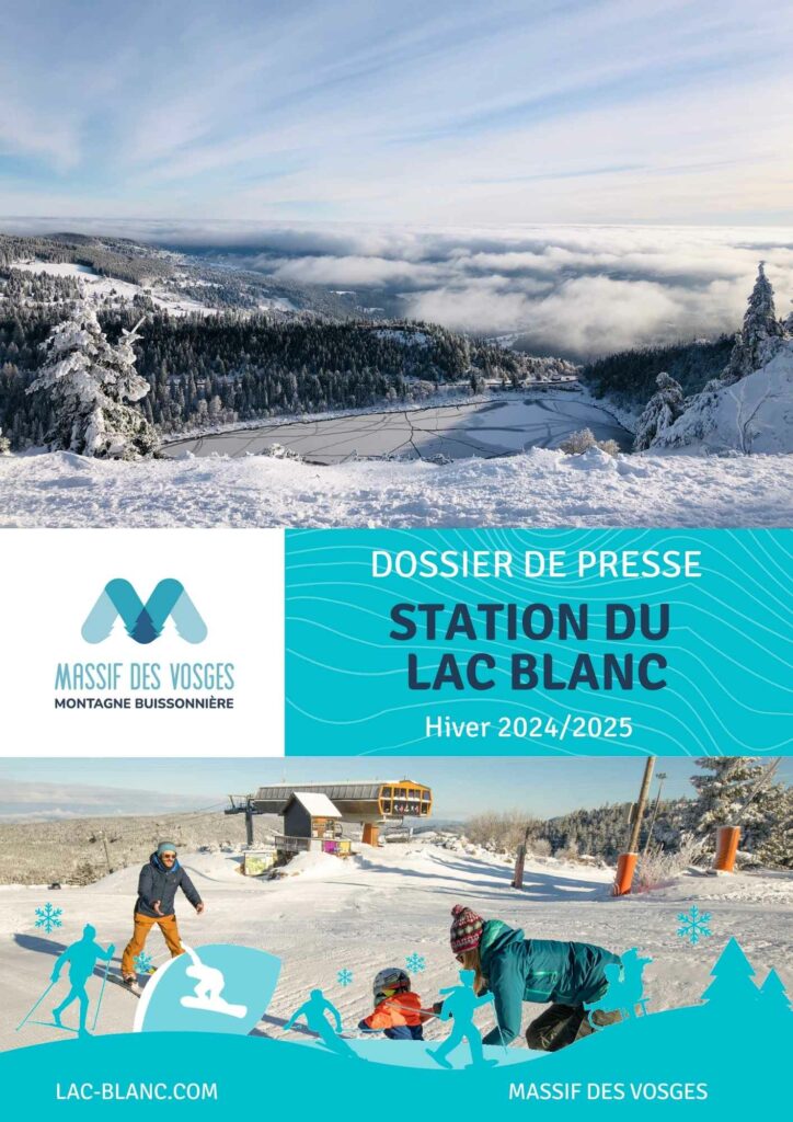 Dossier de presse hiver station du Lac Blanc 2024-2025 Massif des Vosges