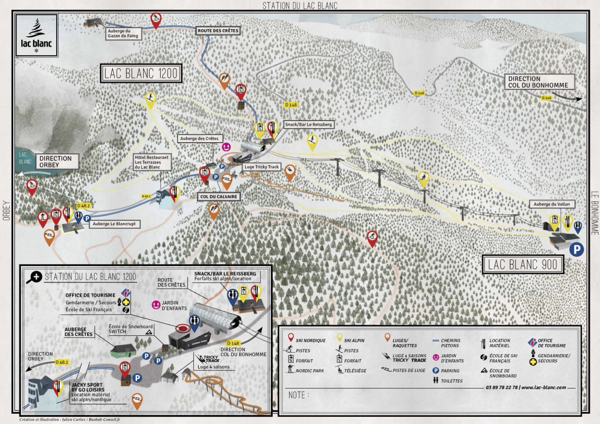 Plan de la station