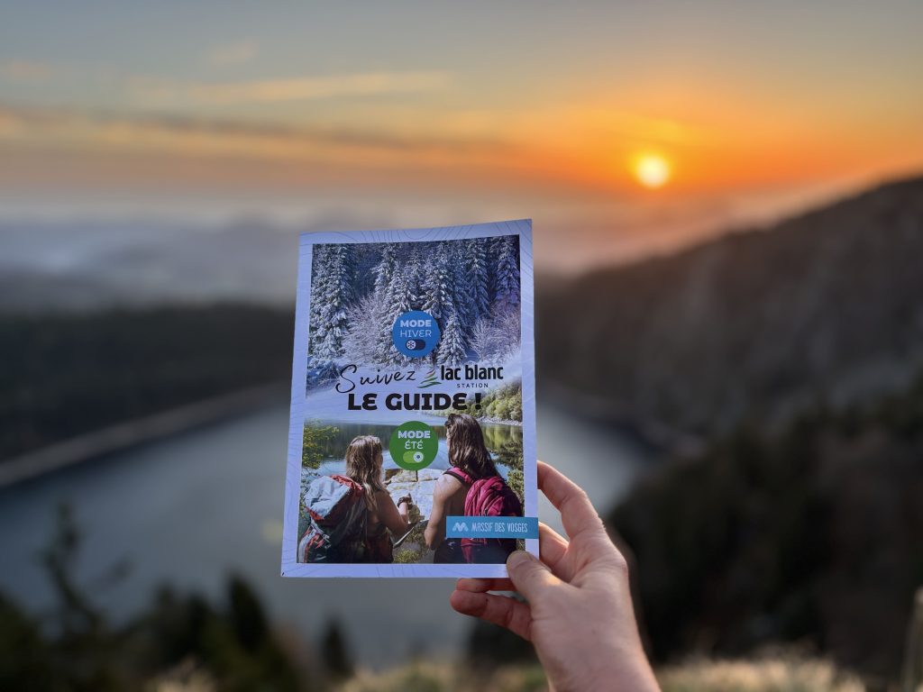 Suivez le guide brochure Lac Blanc vacances été hiver